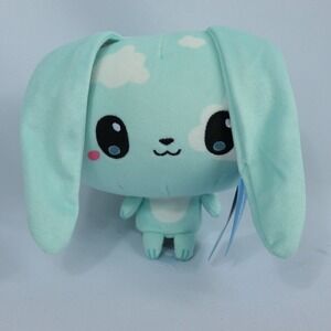 TeeTurtle Cloudheads Nimbus the Cloud Bunny Rabbit Plush Stuffed Animal 5" NWT